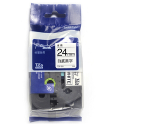 <span class=keywords><strong>Tze</strong></span>-251 etiketten bänder 24mm * 8m Schwarz auf Weiß Etiketten kompatibler Brother Tz <span class=keywords><strong>Tze</strong></span> 251 für Band patronen - Product Image 1
