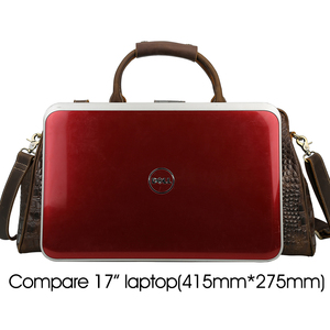 New Design <strong>Extra</strong> <strong>Large</strong> Luxury Brown Duffel Bag Crocodile Pattern Genuine Leather Carry <strong>Holdall</strong> <strong>Large</strong> Capacity Drop Shipping - Product Image 5