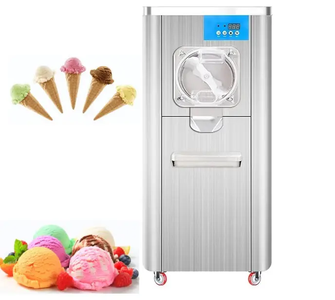Minimáquina de helado duro de fruta, congelador y máquina de helado duro de alta calidad, venta al por mayor