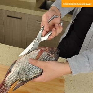 <span class=keywords><strong>Ciseaux</strong></span> à volaille robustes en acier inoxydable 3CR13, <span class=keywords><strong>ciseaux</strong></span> de cuisine pour couper les os de poulet, pour la maison, le barbecue, le camping, les restaurants - Product Image 2