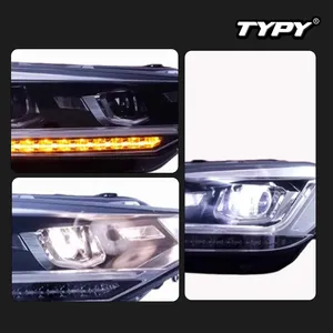 TYPY 12V 6000K <b>LED</b> <b>Headlight</b> Kit for VW Touran 2016-2022 with DRL & Dynamic Turn Signal Upgrade - Product Image 5
