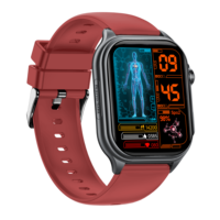 Wasserdichter Fitness-Tracker GE500 mit quadratischem Touchscreen, 4G, High-End Smartwatch mit EKG-Funktion, direkt vom Hersteller.