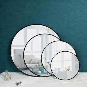 Modern Bathroom Wall <b>Mirrors</b> Antique Salon Metal Gold <b>Tray</b> Framed Glass Bedroom Living Room Everyday Decorative Accessories - Product Image 3