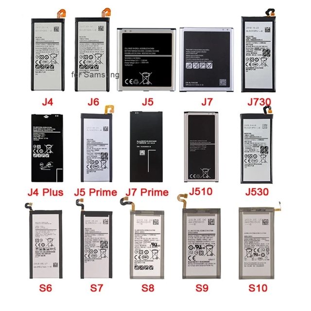 Battery for China Mobile Phone Replacement Battery for samsung galaxy J7 J1 A70 A51 A52 A5 A40 A30 Note 4 A750 A5 S7 A70 Battery