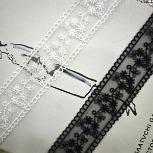 <span class=keywords><strong>Pizzo</strong></span> Guipure Chantilly Fai-da-Te <span class=keywords><strong>in</strong></span> Rete di Poliestere Ricamato Idrosolubile per Decorazioni di <span class=keywords><strong>Tende</strong></span>, Vestiti, Scarpe e Borse - Product Image 5