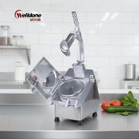 Welldone Semi-automatische Groente Snijmachine Industriële Hakselaar Groentesnijder Keuken Fruit Snijder Cutter