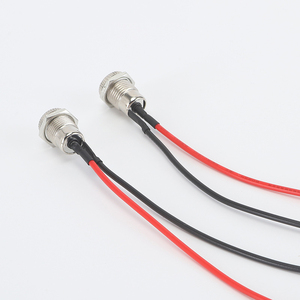 Conector de Alimentación CC Mini DC-099, Conector Hembra Roscado de 5.5 x 2.1 mm para Montaje en Panel con Cable - Product Image 4