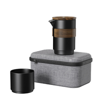 DHPO – Théière en céramique personnalisée de haute qualité, écologique, portable, service à thé de luxe pour une personne, idéal pour la maison, le bureau, le camping, vente en gros, accessoire à thé