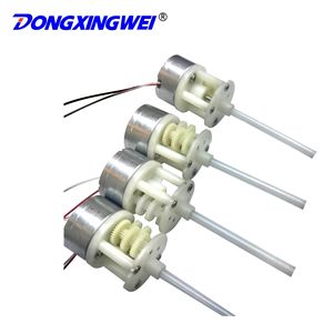 Motorreductor de CC en miniatura con escobillas de plástico DRF W300BA para calentadores, juguetes, manualidades y regalos - Product Image 3