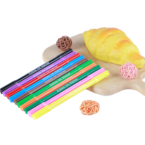 Set di 2 Penne Coloranti Riutilizzabili in Plastica Non Tossica a Doppia Punta <span class=keywords><strong>per</strong></span> Disegno, Decorazione <span class=keywords><strong>Torte</strong></span>, Glassatura e Fondente - Product Image 4