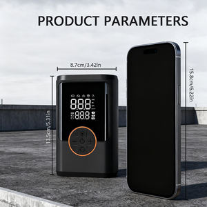 מדחס אוויר חשמלי נייד מיני לרכב 150psi במחיר מפעל, משאבה נטענת ללא כבל, משאבת ניפוח צמיגים דיגיטלית - Product Image 6