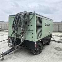 Anhängbarer Zweistufiger 720CFM 20bar Motor Sullair 720 Bergbau-Bohr-Diesel-Schraubenkompressor