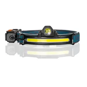 factory water proof torch rechargeable hiking cob led laser headlamp supplier outdoor head lamps