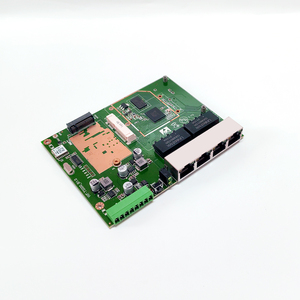 บอร์ด PCBA สำหรับเราเตอร์อุตสาหกรรม GPS 4G แบบคู่ พร้อมการเคลือบผิว HASL ปราศจากสารตะกั่ว รุ่น T5000 รองรับ ODM พร้อมอินเทอร์เฟซแบบกำหนดเองสำหรับใช้งานในรถบัส - Product Image 4