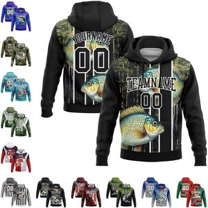 เสื้อฮู้ดตกปลาแบบกำหนดเอง FOXA สำหรับทุกเพศ ผลิตจากโพลีเอสเตอร์ 100% พิมพ์ลายแบบระเหิด แห้งเร็ว ปรับแต่งชื่อ หมายเลข และโลโก้ทีมได้ - Product Image 1
