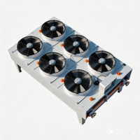 Condensador de Aire de Placa Plana Vltherm Industrial, Tipo Seco, con Ventilador AC/EC, Enfriado por Aire, 380V-480V 50-60Hz, Rango de Temperatura -30~60°C