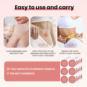 T Private Logo 100% Bahan Alami GLP Fat Patches untuk Pengencangan & Perawatan Tubuh 30 Lembar Perawatan Tubuh Pembakar Lemak - Product Image 4