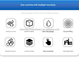 เครื่องบรรจุของเหลวแบบมัลติฟังก์ชั่น เครื่องบรรจุขวด เหมาะสำหรับไวน์ น้ำมันพืช เครื่องดื่ม นม ผงซักฟอก - Product Image 6
