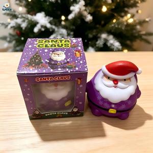 Juguetes Blandos Promocionales de Navidad, Juguetes Antiestrés de Santa Claus, Juguetes Blandos de Maltosa para Aliviar el Estrés, Regalos para Fiestas Navideñas - Product Image 3
