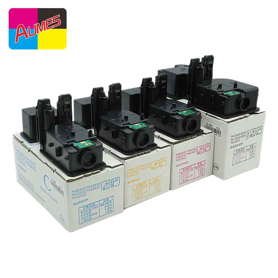 Toptan uyumlu TK5240 TK5241 TK5242 TK5243 TK5244 TK5246 Kyocera ECOSYS P5026cdn P5026cdw yazıcı için Toner kartuşu