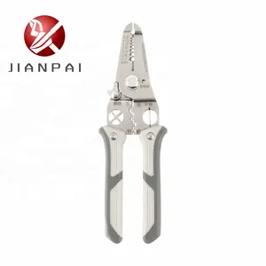 Factory Function Multi Wire Hand Plier 0.8-3.2mm Network Cable Crimping Tool Wire Strippers With Non-slip PP Handle