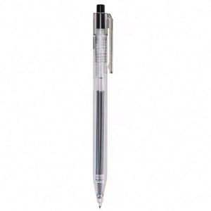 Wholesale 0.7mm Blue Ink Roller Black Neutral Gel <b>Pens</b> Smooth Writing School Supplies Stationery <b>Pen</b> Custom Logo Plastic 0.5mm - Product Image 2