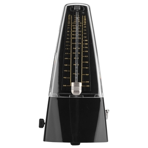 <span class=keywords><strong>Metronomo</strong></span> Meccanico Universale Classico Elettronico per Pianoforte Batteria Basso Violino Nero - Product Image 1
