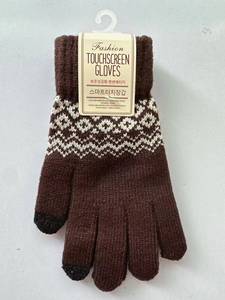 Gants tricotés chauds pour hommes et femmes Gants d'hiver thermiques pour écran tactile Gants pour temps froid Randonnée Mode Mitaines - Product Image 5