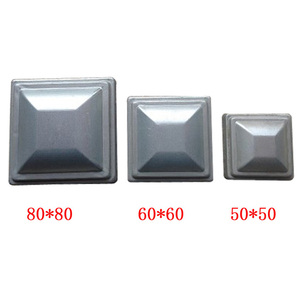 Trang trí trang trí Bài Mũ thép rèn sắt thành phần bột lớp phủ <span class=keywords><strong>End</strong></span> <span class=keywords><strong>Cap</strong></span> Bìa - Product Image 2