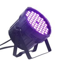 Projecteur LED PAR RGB 150W (54 x 3W) DMX512 à commande vocale, 50000H, mélange de couleurs, IP20 pour DJ, club, bar, fête, scène, événement