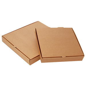 Pizza Packaging Box Food Packaging Containers Custom Printed Corrugated Cardboard Paper Waterproof Pizza Boxes Wholesale