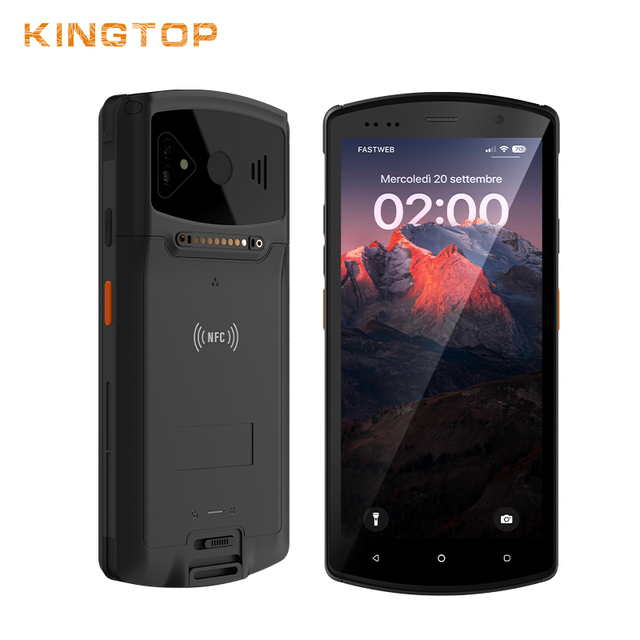 Android PDA 5G MT6877 NFC CPU 13.56MHz 1D/2D Scanner 64GB Memory Android 12 WiFi Communication Used 1D/2D Barcode