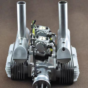 Aereo RC <span class=keywords><strong>a</strong></span> Ala Fissa Grande con Motore <span class=keywords><strong>a</strong></span> Benzina <span class=keywords><strong>a</strong></span> Quattro Cilindri da 128CC, Modello di Aeromobile Telecomandato ZLD - Product Image 5