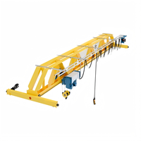 Grue à poutre simple électrique de type LDO de la marque Wanlong (style européen) 3-10 tonnes, moteur 5KW, portée 16,5m, hauteur de levage maximale 20m