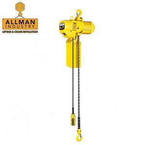 Palan électrique à chaîne triphasé ALLMAN certifié CE série 1t 2t 3t 3t 3t 5t 220V 380V 440V - Product Image 1