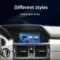 Pantalla Táctil de 7 Pulgadas 1024*600 con CarPlay Inalámbrico Integrado, GPS, Android Auto, Reproductor MP3 para Mercedes-Benz GLK X204