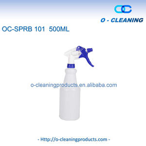 Bouteille pulvérisateur à gâchette en plastique O-Cleaning 500 ml, buse réglable améliorée, réutilisable pour le nettoyage domestique, les cheveux et la plantation - Product Image 2