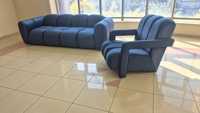 Modernes Europäisches Luxus-Wohnzimmer-Sofa-Set mit Holzrahmen - Anpassbares Design für Haus, Villa & Keller