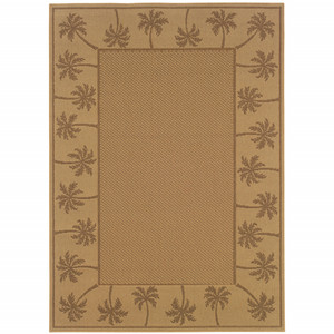 HMS Beige reversibile interno/esterno tappeto 9 'X 13' tessuto intrecciato Design per ufficio Patio spiaggia lavabile macchia casa - Product Image 6