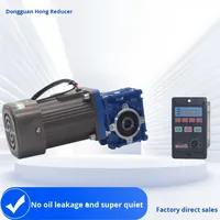 Moteur à engrenages à courant alternatif monophasé RV030/RV040/RV050/RV063, turbine à vis sans fin, contrôle de vitesse, 40W/60W/120W/25W, 115/120V