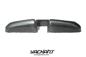 Coque de rétroviseur de toit arrière en fibre de carbone complète style NSM 96325 RN011 pour R35 GTR 350Z Z33 370Z Z34 - Product Image 3