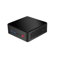 Mini PC Barebone GN7 con Doble LAN, AMD Ryzen 5 3500U, 16GB, SSD de 512GB, Windows 11 Pro, 4K, Triple Pantalla, Computadora de Escritorio Silenciosa para Negocios