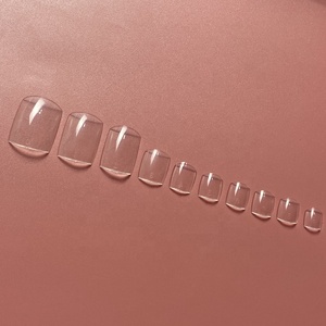 500 <span class=keywords><strong>Uñas</strong></span> Postizas Acrílicas Naturales/Blancas/Transparentes para Decoración <span class=keywords><strong>de</strong></span> Manicura, Herramientas <span class=keywords><strong>de</strong></span> Belleza para <span class=keywords><strong>Uñas</strong></span> <span class=keywords><strong>de</strong></span> los Pies - Product Image 6