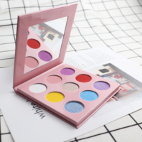 Poudre de maquillage DIY scintillante et imperméable pour les yeux, couleur mate, pour emballage