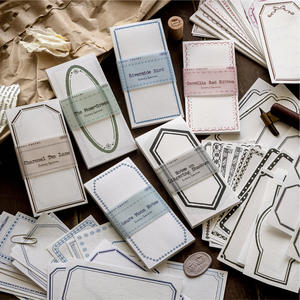 40 feuilles par paquet, série Scenic Chromatography, <span class=keywords><strong>livre</strong></span> d'autocollants vintage pour journalisation - Product Image 2