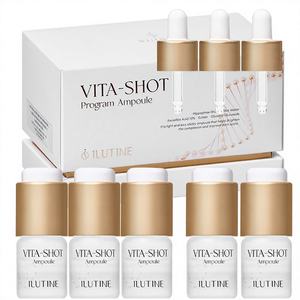 Ampolla Iluminadora y Blanqueadora con Vitamina C Estabilizada y Ácido Hialurónico para un Brillo Radiante, Absorción Rápida, Cuidado de la Piel K-Beauty, 4 Semanas - Product Image 1