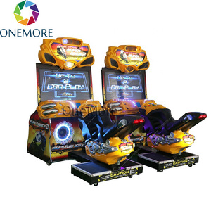 Jeux à pièces Système de paiement par carte <span class=keywords><strong>Moto</strong></span> Gp Simulator Machine de jeu de voiture de course d'arcade pour centre commercial - Product Image 6