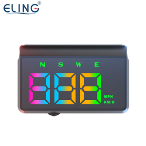 ELING HUD GPS Velocímetro Head up Pantalla de velocidad digital MPH KM/H Brújula para todos los vehículos <span class=keywords><strong>Coche</strong></span> a prueba de agua - Product Image 1