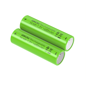 Pilas Recargables de Níquel-Metal Hidruro (Ni-MH) GMCELL Tamaño AA, 600mAh 1600mAh 1.2V para Electrónica de Consumo y Juguetes - Product Image 1