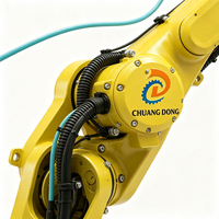 Mesin Palletizer Robot Otomatis 4-axis 6-axis Lini Pengemasan Penumpuk Kantong Semen Robot Palletizer Lengan Robot Palletizer